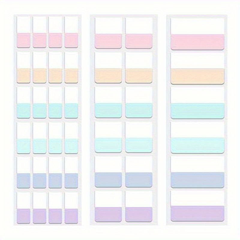 Index Tab Divider - 420 stks Sticky Index Tabs Bestand