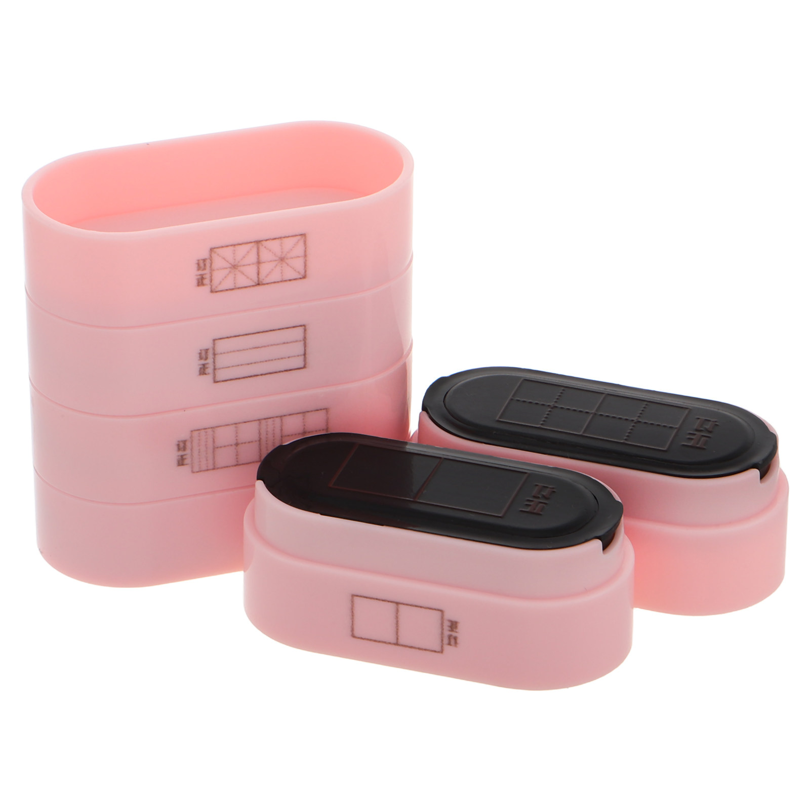 Self Inking Stamp - Lerarenstempels Multifunctionele raster Pinyin Mizige Zelfinktende