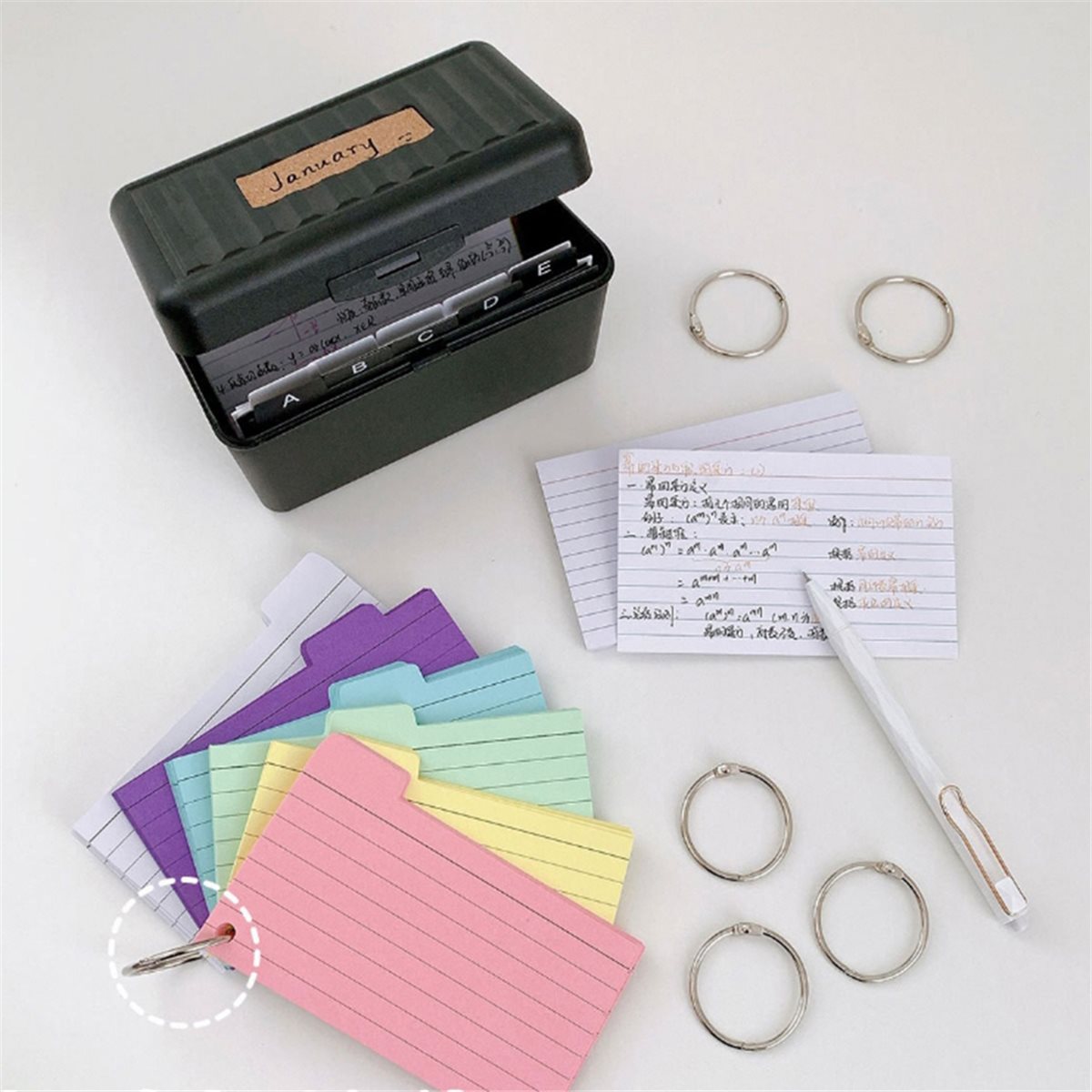 Index Tab Divider - 828 Mega Sale 3x 5 Indexkaarthouderdoos