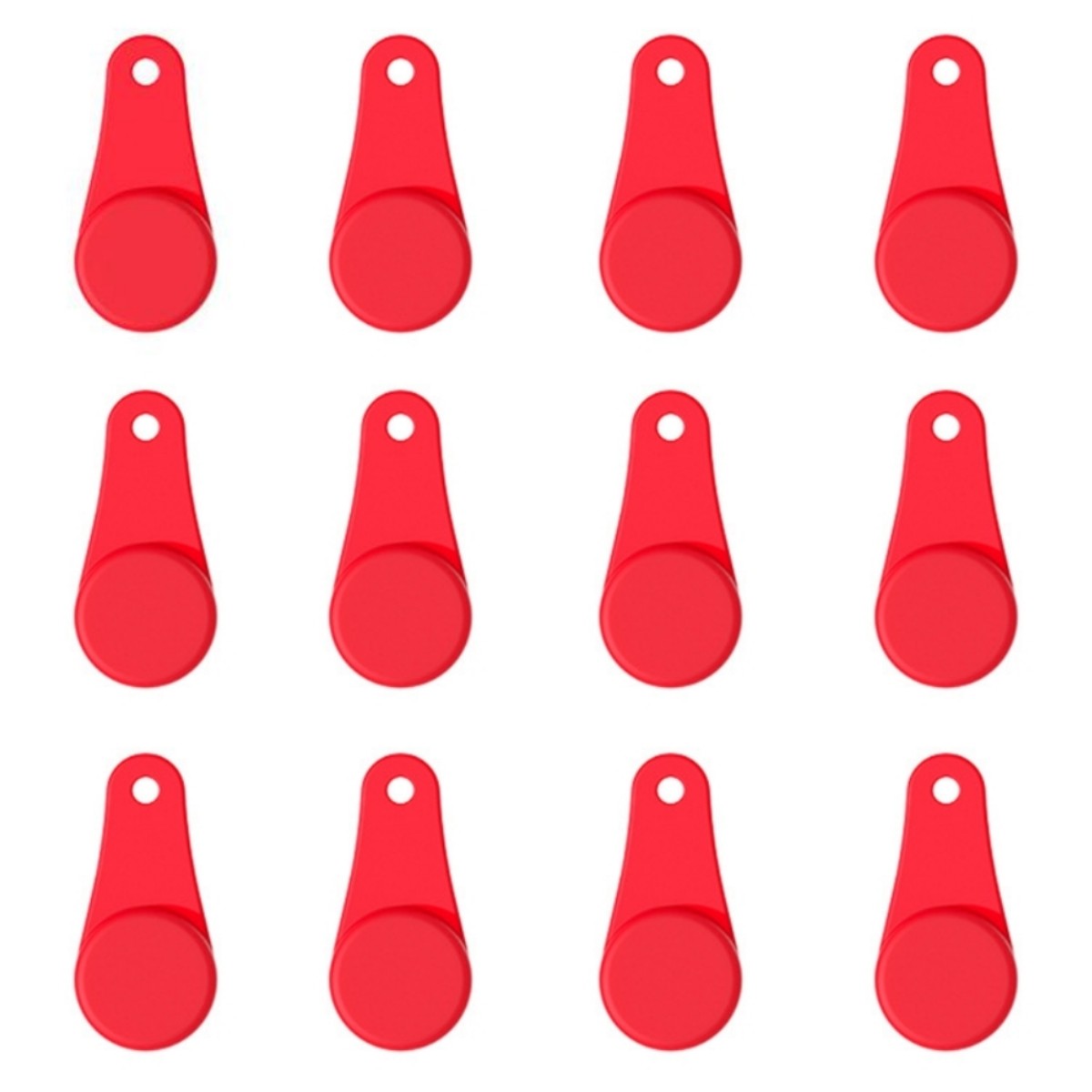 Paperclip Magnetic Set - Set van 12 magnetische siliconen gespen