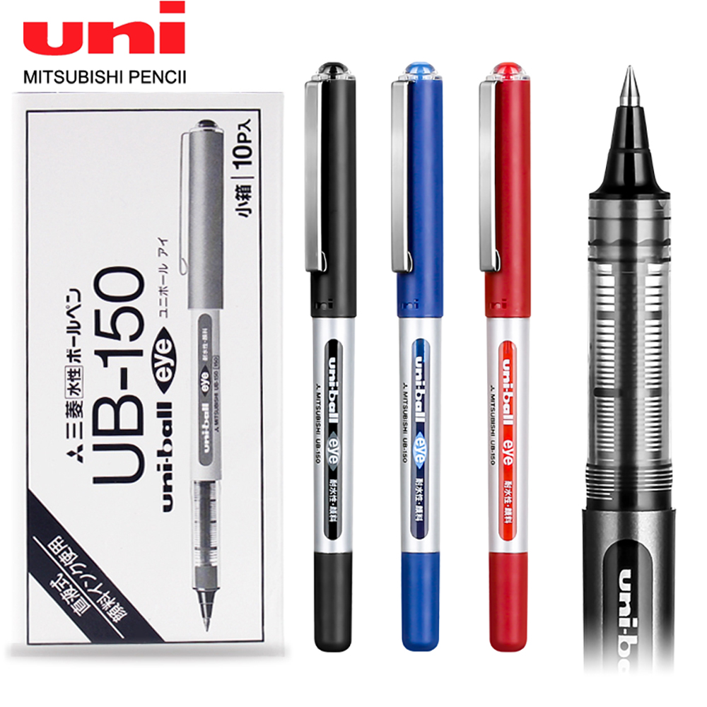 Gel Ink Pen Set - 10pcs Japan UNI 0.5mm Gel Pen