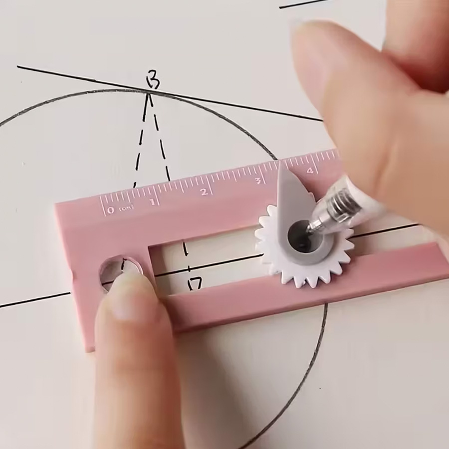 Twee-in-één kompassen Kleur mu - Compass Geometry Set recensie en prijs