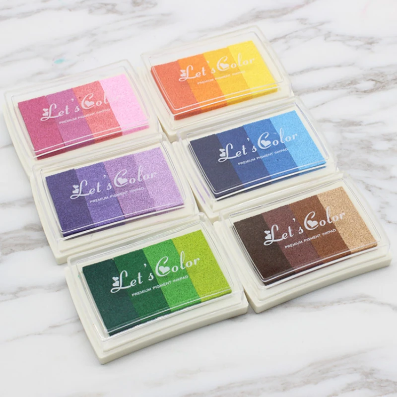 1Pcs 4 Kleuren Stempelkussen I - Self Inking Stamp recensie en prijs
