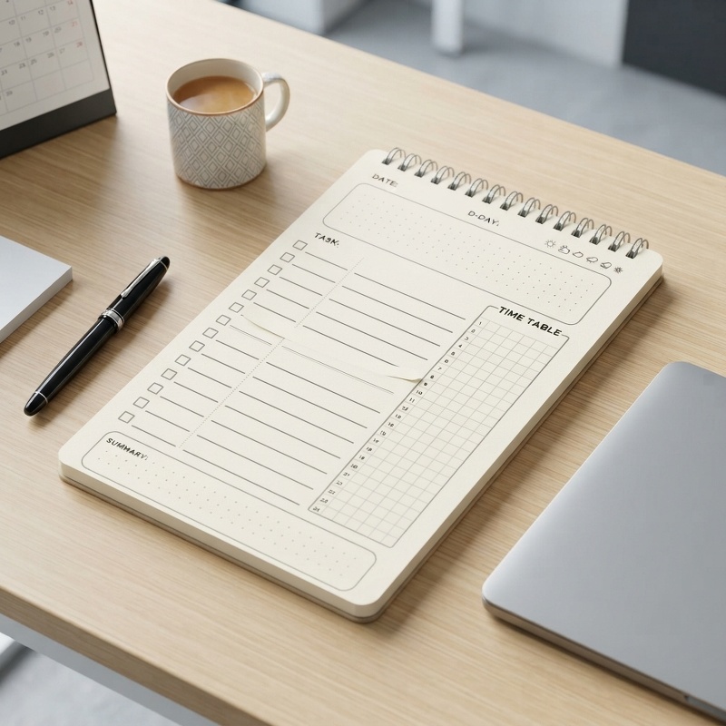 1 stuk Planner Agenda Spiraal  - Office Stationery Supply List recensie en prijs