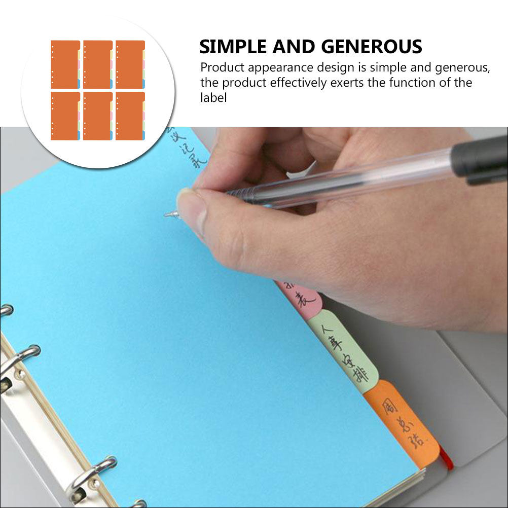 30 stuks gekleurde indexverdel - Index Tab Divider recensie en prijs