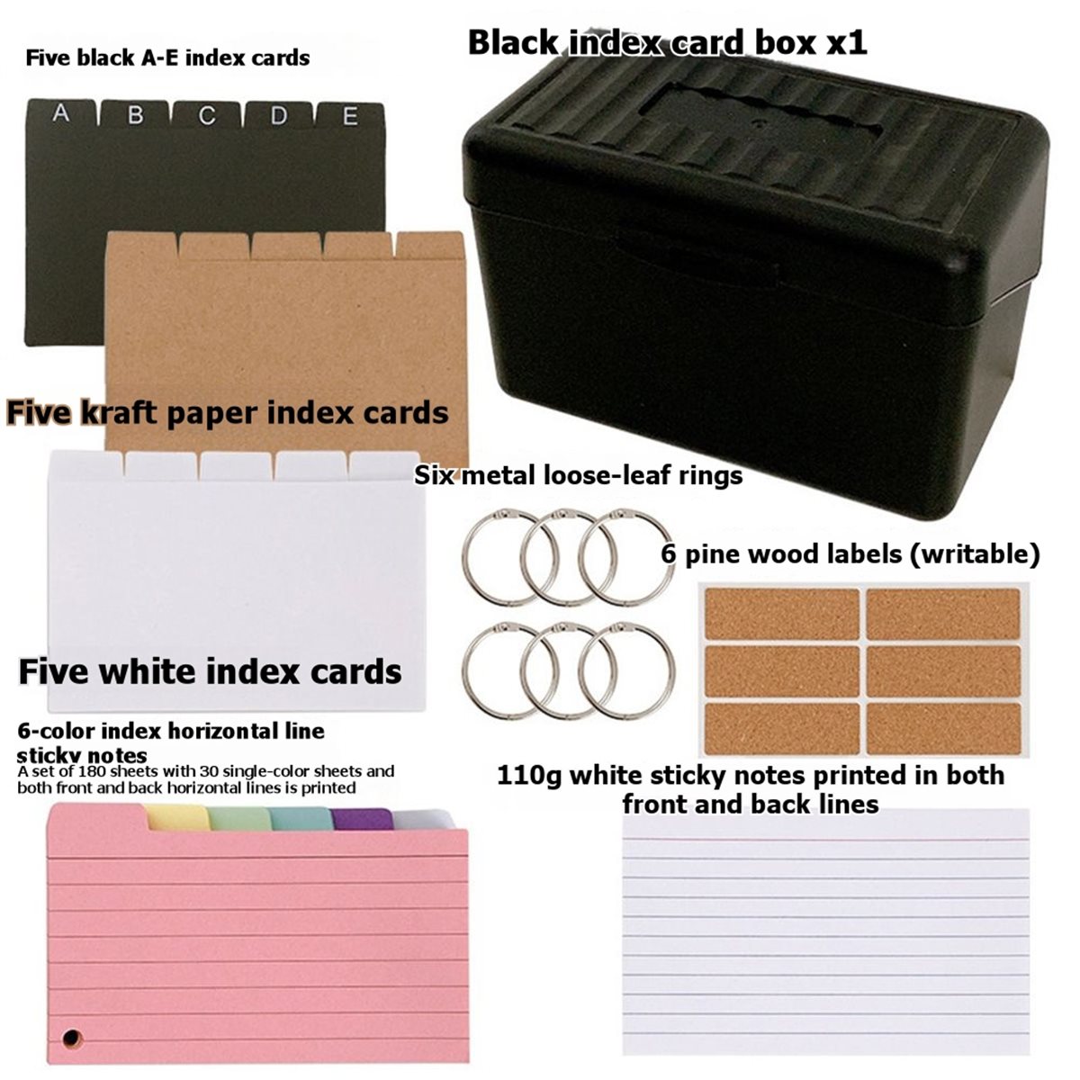 828 Mega Sale 3x 5 Indexkaarth - Index Tab Divider recensie en prijs