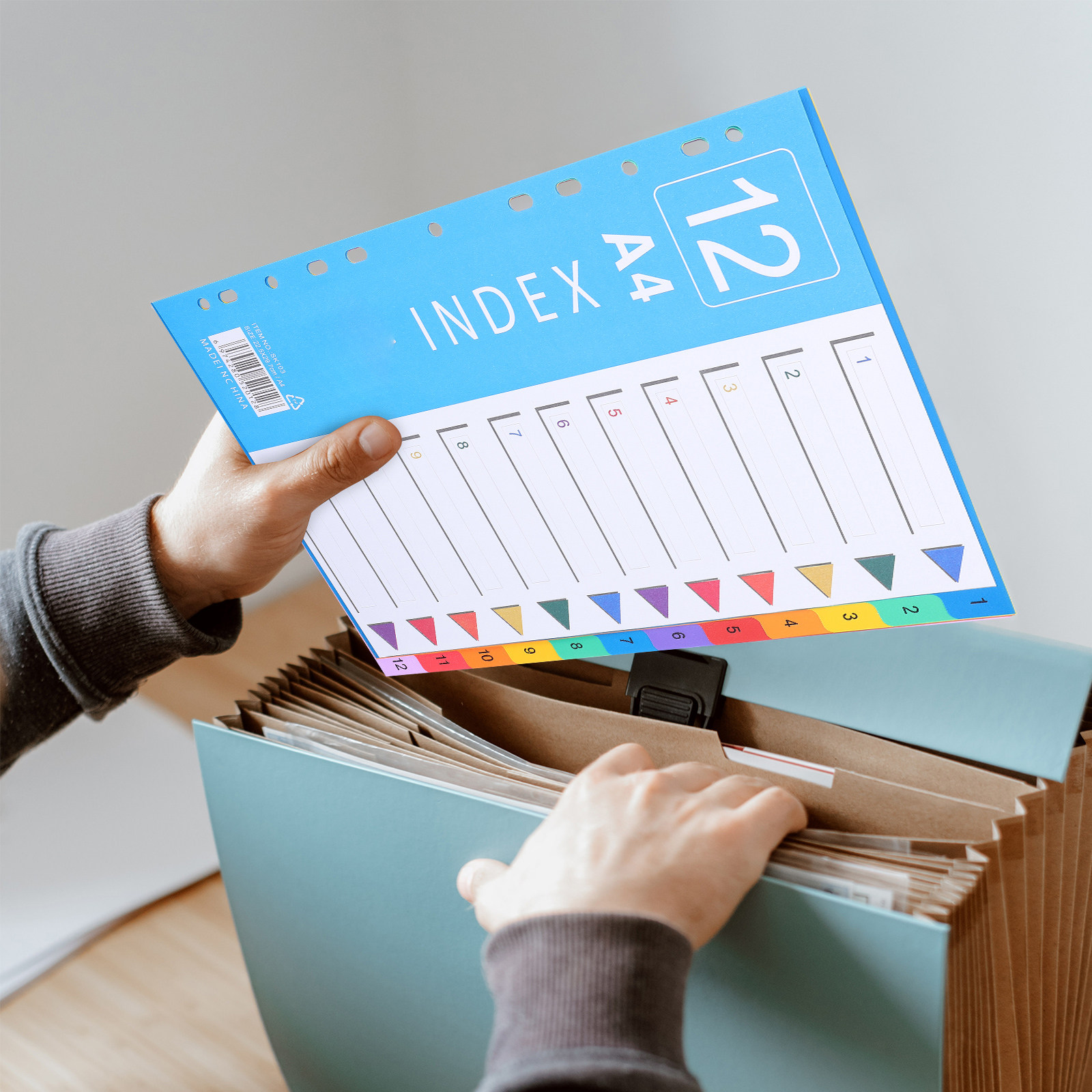 38 stuks, gladde, gekleurde in - Index Tab Divider recensie en prijs
