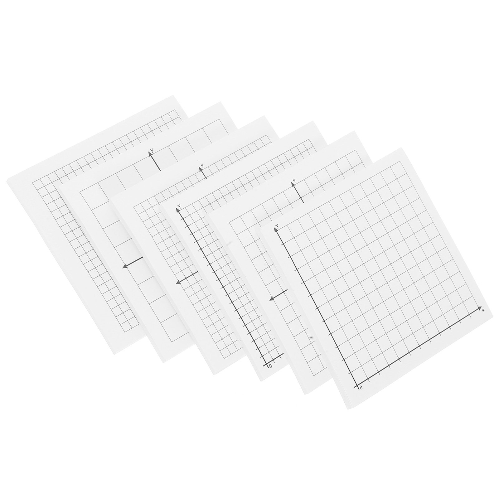6 stuks roostervormige, zelfkl - Graph Paper Pad recensie en prijs
